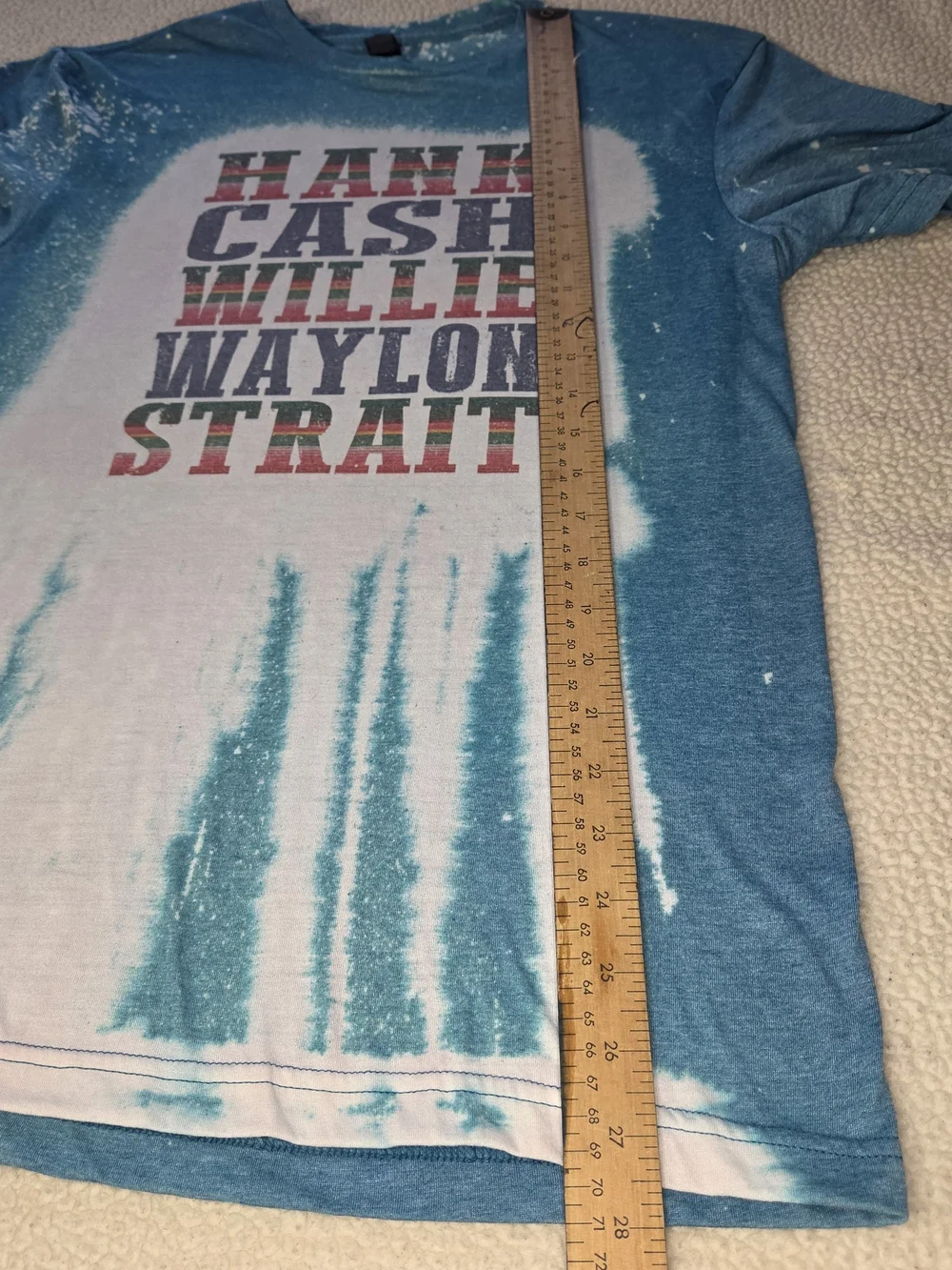 Tie Dye Country Legends Graphic Home Accent Size M Medium Unbranded